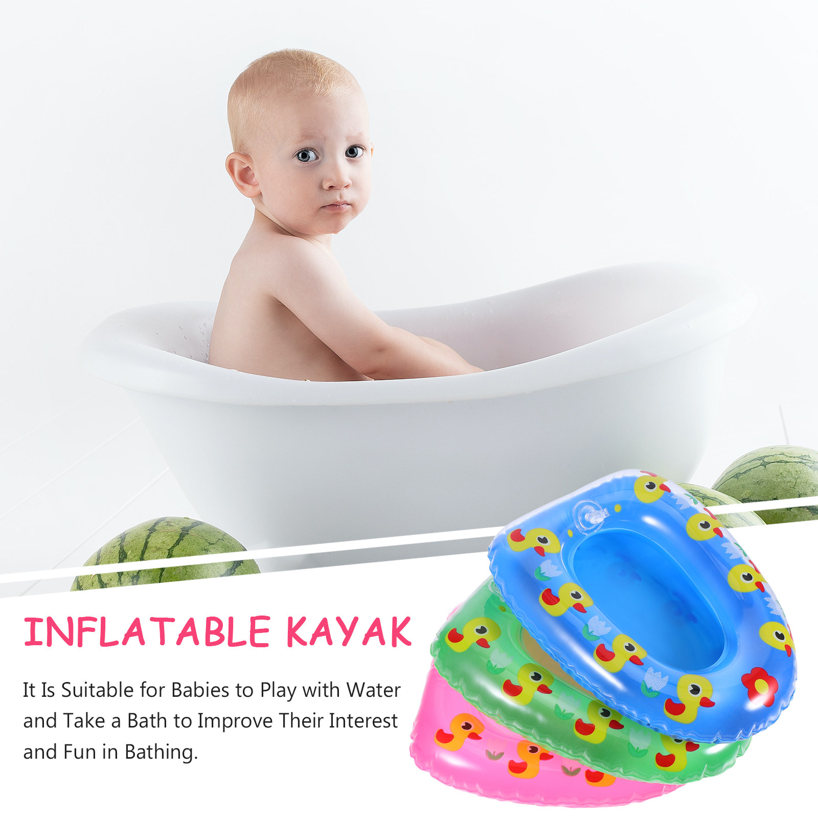 6Pcs Baby Pool Float Set Infla - огляд і ціна Photography Duck